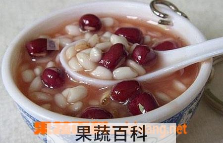 果蔬百科薏米赤小豆粥