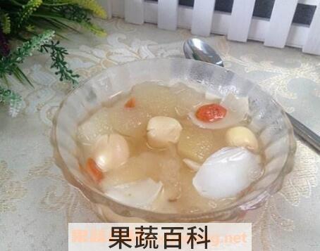百合川贝蒸雪梨的功效与作用