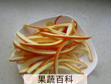 橙子皮的功效与作用及食用方法