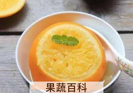 煮熟的橙子有什么功效