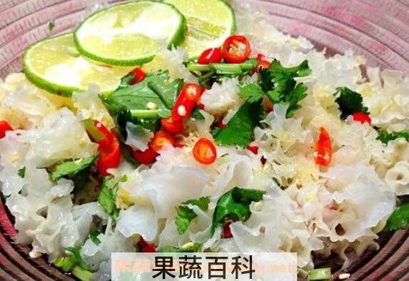 白木耳怎么吃 白木耳的吃法技巧