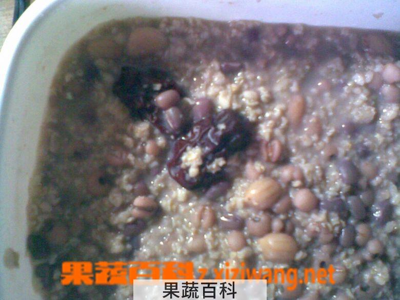 果蔬百科红豆薏米燕麦粥