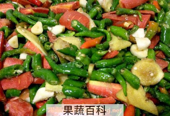 生腌青辣椒的简单做法