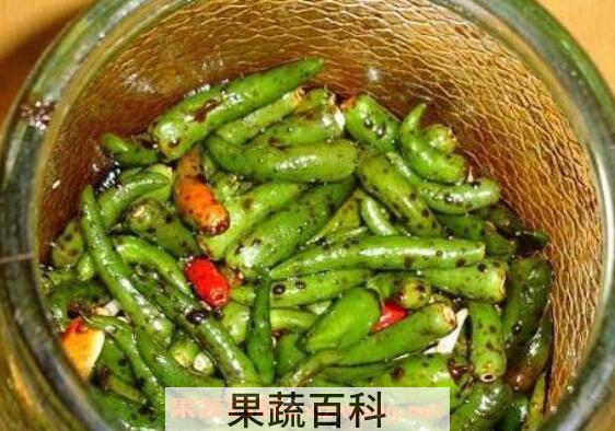 生腌青辣椒的简单做法