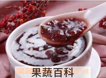 果蔬百科糯米红枣粥