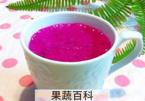 草莓火龙果奶昔怎么做 草莓火龙果奶昔功效