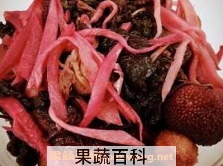 紫苏杨梅姜的功效与作用