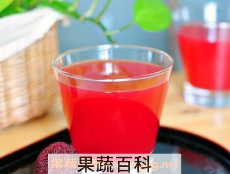 自制杨梅汁的材料和做法步骤