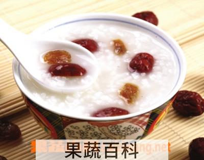 果蔬百科银耳红枣粥做法