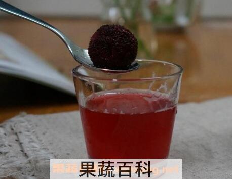 煮杨梅汁的功效与作用