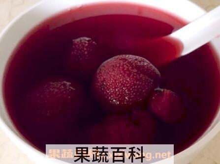 杨梅酒的酿制方法