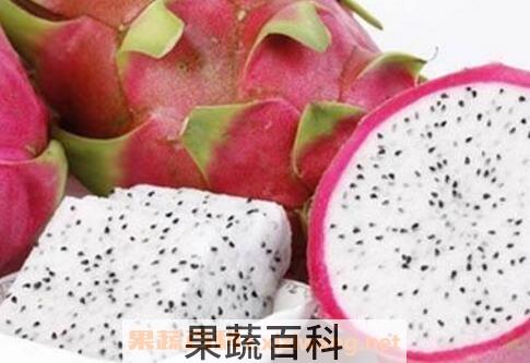 白肉火龙果的营养成份和营养价值