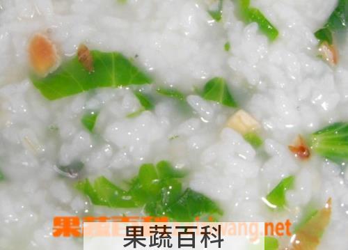 果蔬百科芹菜叶粥