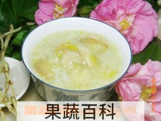 果蔬百科鱼腥草木芙蓉花粥