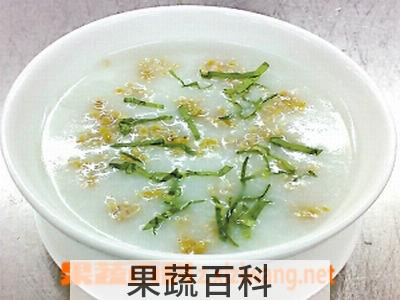 果蔬百科紫苏子粥的做法