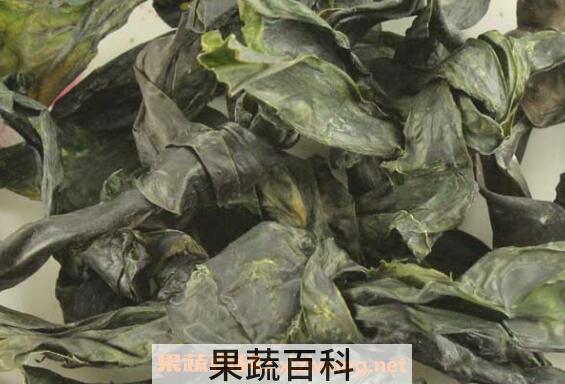 昆布的功效与作用及禁忌