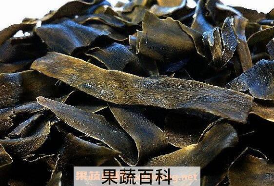 昆布的功效与作用及禁忌
