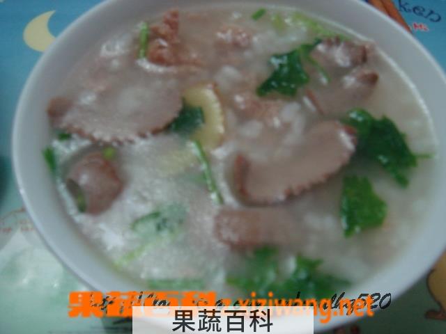 果蔬百科猪肾粥的功效
