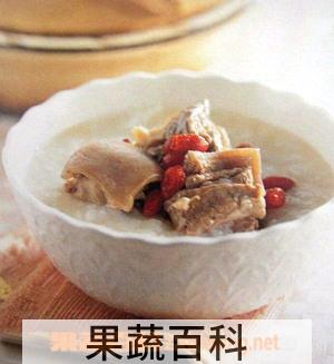 果蔬百科苁蓉羊肉粥