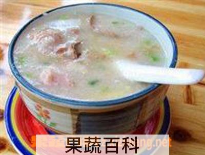 果蔬百科狗肉粥
