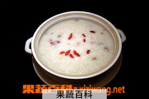 果蔬百科鹅肉粥