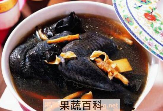 乌鸡的功效与作用