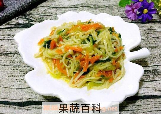 金针菇怎么做好吃 金针菇怎样炒才好吃