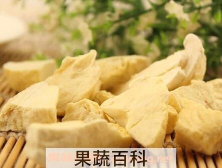 榴莲干的功效与作用