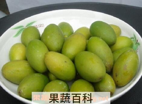 橄榄核的功效与作用