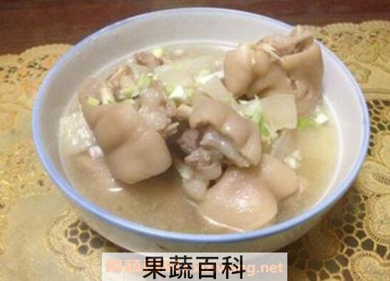 猪蹄怎么做好吃 猪蹄的食用方法
