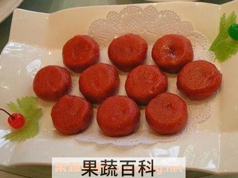 吃蒸柿饼子的功效