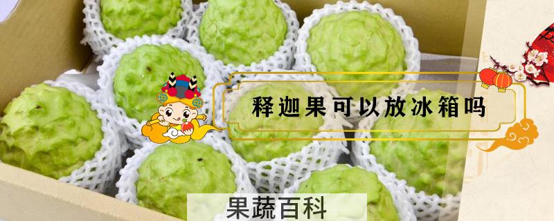 释迦果可以放冰箱吗