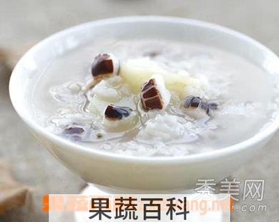 果蔬百科苡仁红花粥