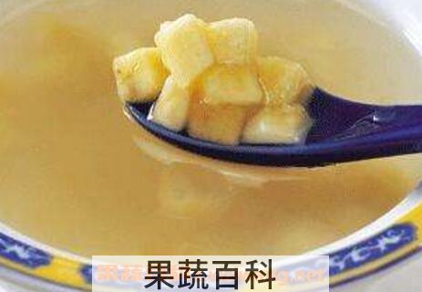 香蕉煲汤的功效与作用