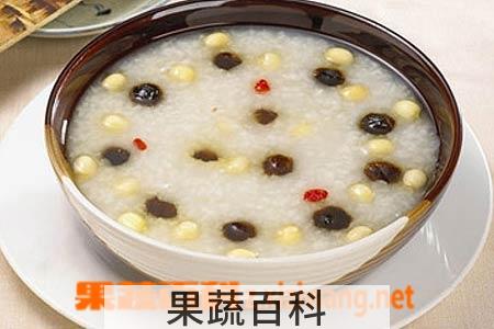 果蔬百科淮山蛋黄粥