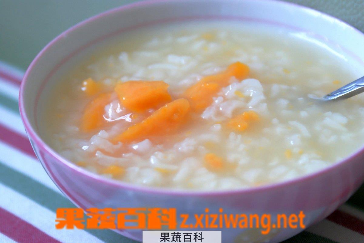 果蔬百科红苕粥的做法