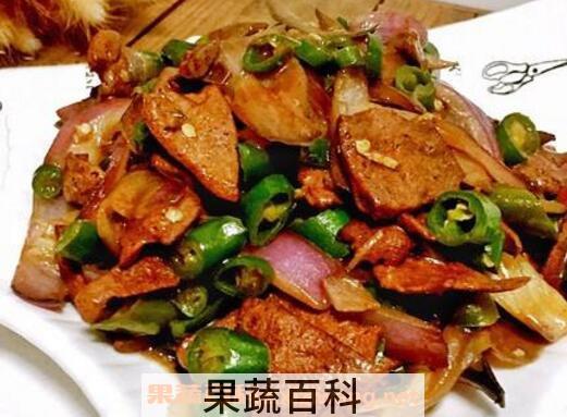 怎样炒猪肝嫩又好吃的 猪肝的家常做法