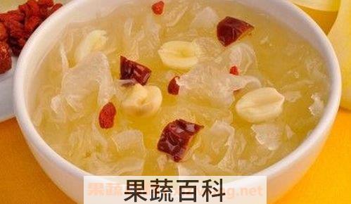 枇杷百合雪耳羹功效和做法