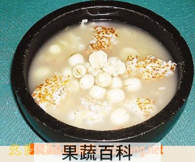 果蔬百科莲子饭焦粥