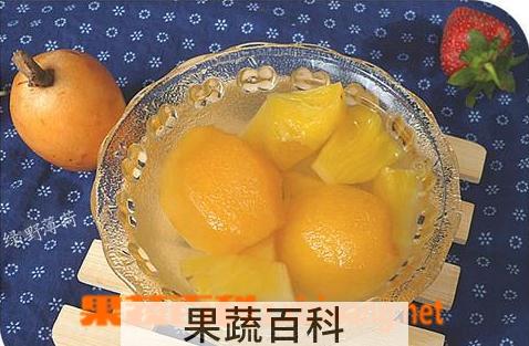 果蔬百科枇杷菠萝水