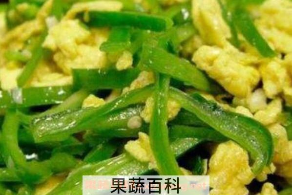 柿子椒怎么做好吃 柿子椒的做法教程