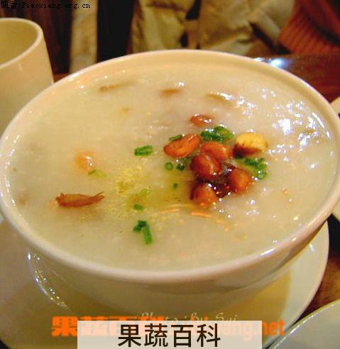 果蔬百科鲤鱼粥的做法