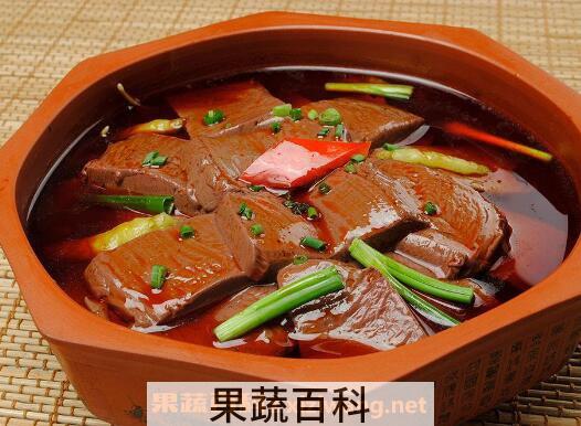 鸭血和什么一起炒好吃 鸭血的做法大全