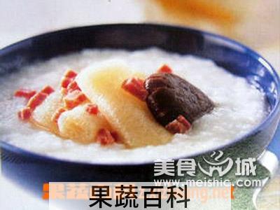 果蔬百科山萸肉粥的做法