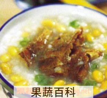 果蔬百科黄豆粥的做法