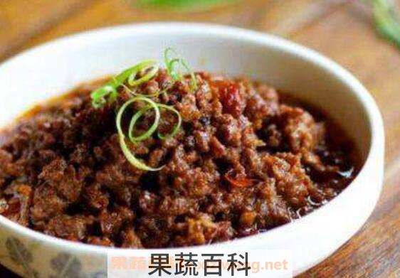 牛肉酱怎么做 牛肉酱最正宗的做法
