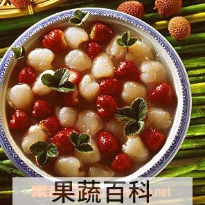 果蔬百科荔枝粥