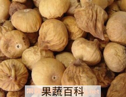 干无花果泡水喝的功效