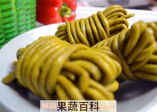 正宗酸豆角的腌制方法