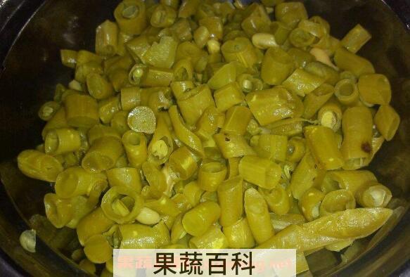 正宗酸豆角的腌制方法